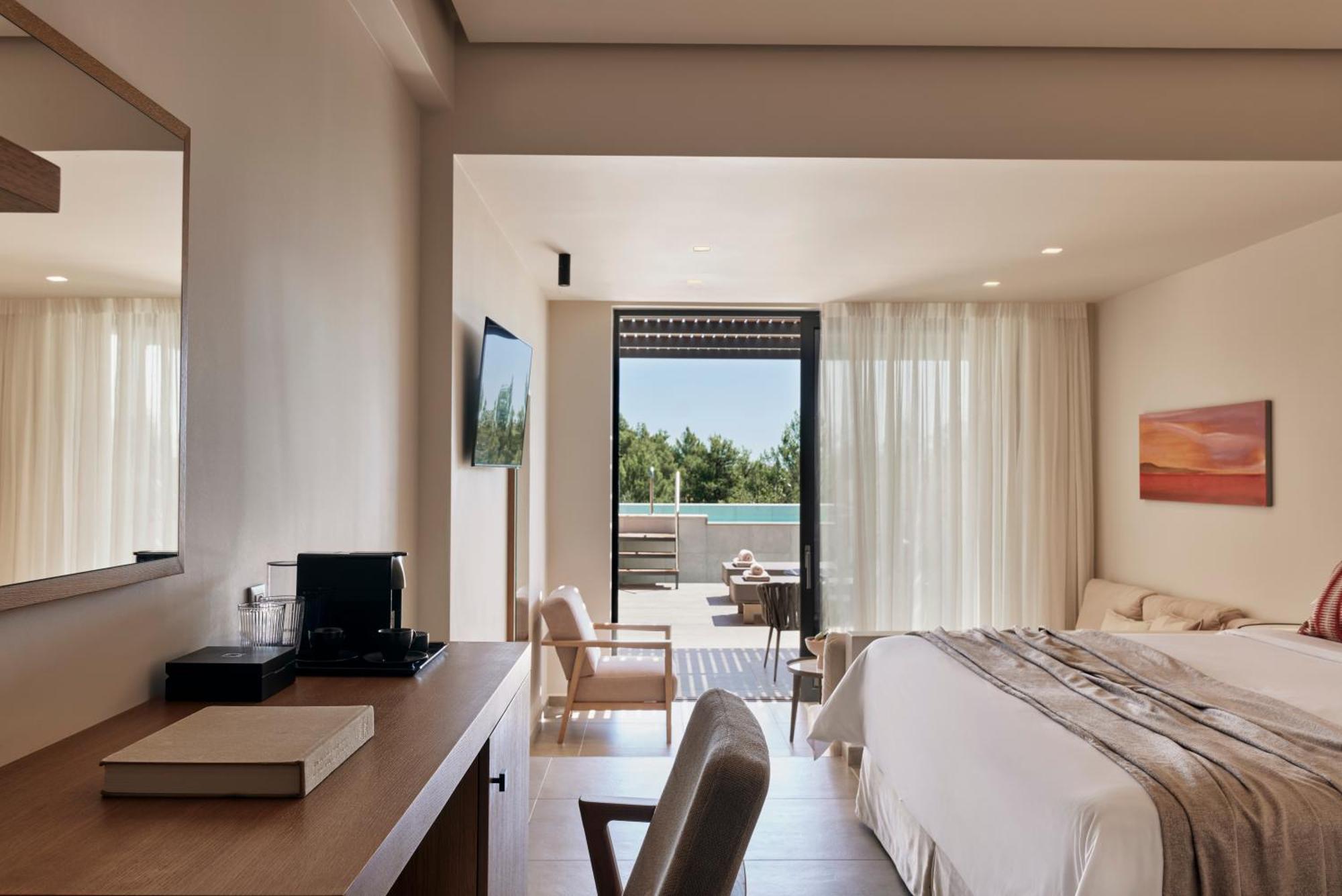 Celestial All Suites Afrato Номер фото