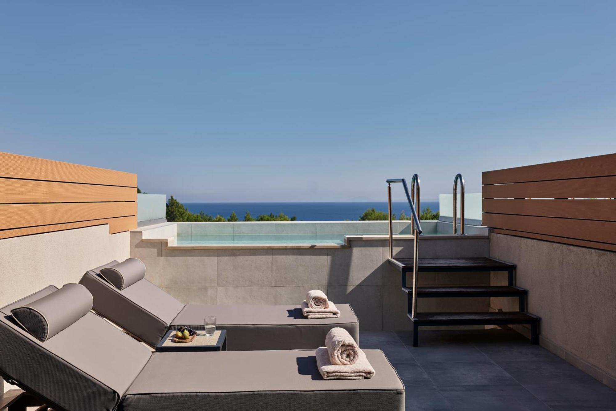 Celestial All Suites Afrato Номер фото